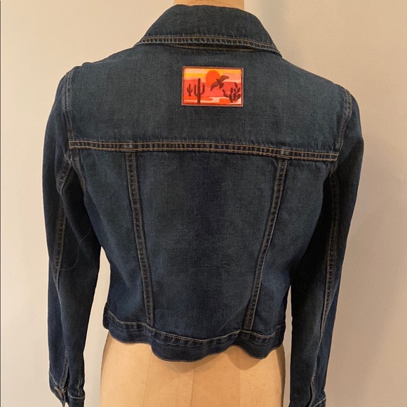 Old Navy Jackets & Blazers - Clever Canyon embellished denim jacket